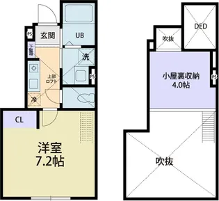 Kirsche(キルシェ)【1階】の間取り