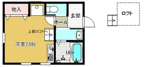 ユ・メゾン・サクラ【2階】の間取り
