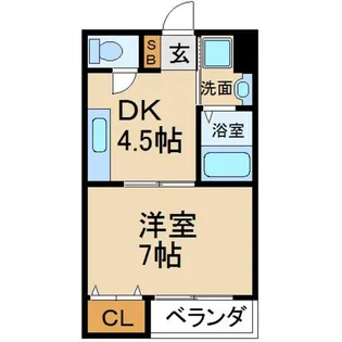 パルコート片鉾本町【2階】の間取り