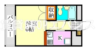 グランドヴィラ・アサヒ【5階】の間取り