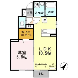 Casa539【1階】の間取り