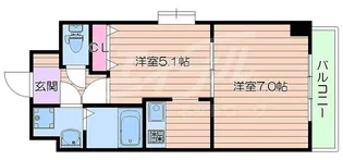 センターポイント吉志部【3階】の間取り