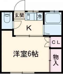 古瀬荘【2階】の間取り