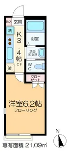 HOKUSAI560【2階】の間取り