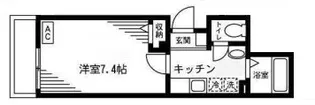 木津ハイツ【2階】の間取り