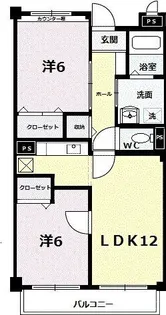 ノワール・リビエール【2階】の間取り