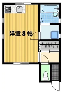 Helix緑【1階】の間取り