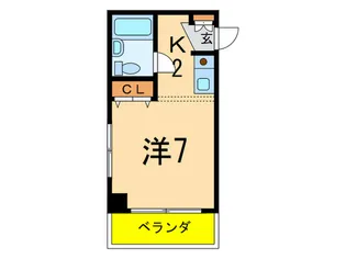 パ-クヒル用賀【3階】の間取り