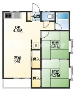パープルタウン【1階】の間取り
