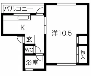 サン・フィールド【2階】の間取り