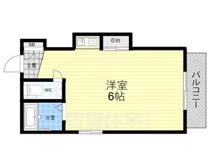 シャルム十三【2階】の間取り