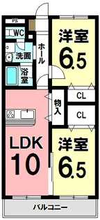 Flag Ship【2階】の間取り