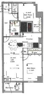C.P.主税町レジデンス【5階】の間取り