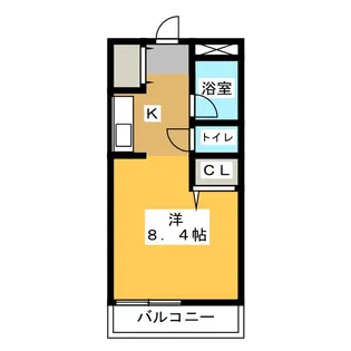 プチハウス【2階】の間取り