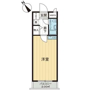 ライオンズマンション清瀬第2【3階】の間取り