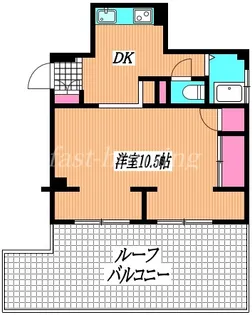 富士見マンション【2階】の間取り