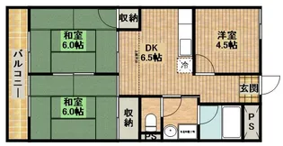 キャピタルハイム【3階】の間取り