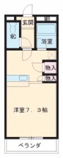 MODERATE【3階】の間取り