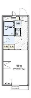 レオパレス鎌倉台【2階】の間取り