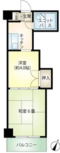 マンション南熱海【3階】の間取り