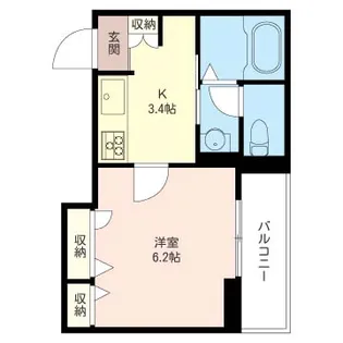 リヴェール【3階】の間取り