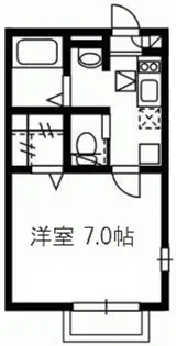 オリンピア輝【2階】の間取り