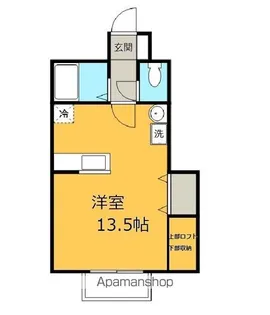 グランビュー船岡II【1階】の間取り