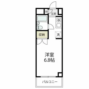 ロイヤルカーサ海老名【3階】の間取り