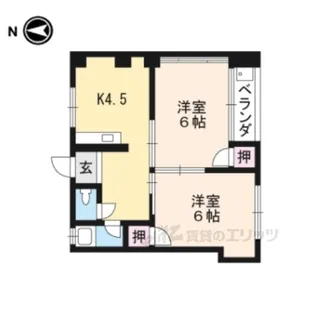 加藤マンション【2階】の間取り