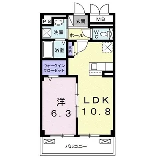 アニメートグレイス【3階】の間取り