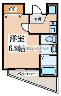 パークサイドハイツ【4階】の間取り