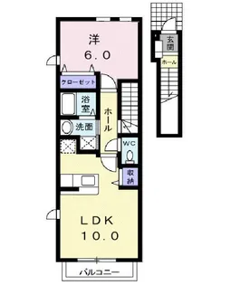 パストラーレ【2階】の間取り