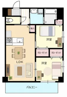 S・K舟入【9階】の間取り