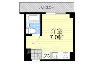 リアライズ江坂【5階】の間取り