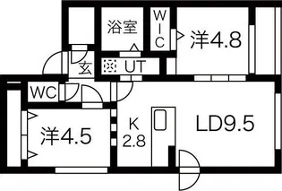 NTホームズ【1階】の間取り
