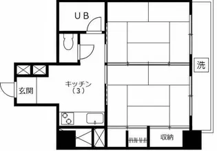 マンション池袋【5階】の間取り