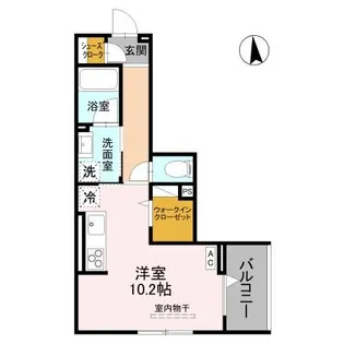 ソラーナ宿郷【2階】の間取り