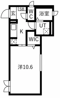 Asobi-PALLACE三軒茶屋【1階】の間取り