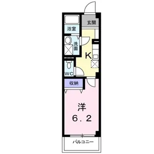 セゾンテール【2階】の間取り