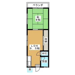 ASコーポ【2階】の間取り