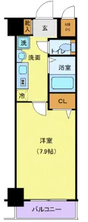 グランヴァン銀座東【5階】の間取り
