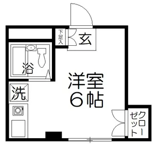コンフォートマンション北戸田【2階】の間取り