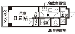 ブラントワール仙台木町【1階】の間取り