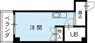 STハイツ【4階】の間取り