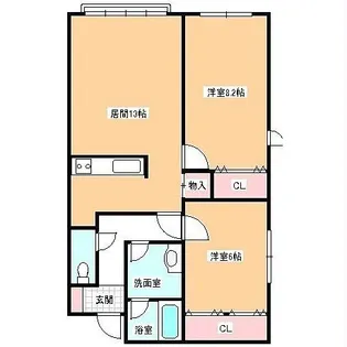 ガーデン昭和【3階】の間取り