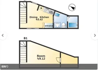 東京都北区志茂2【マンション】の間取り