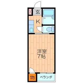 プレアール大池【3階】の間取り