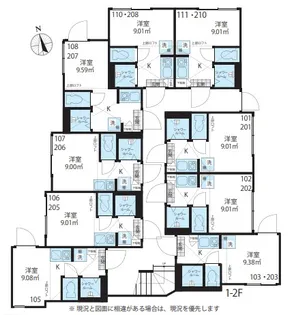 東京都板橋区大谷口1【アパート】の間取り