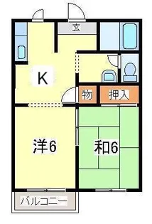 アトラクティブハウスA【1階】の間取り