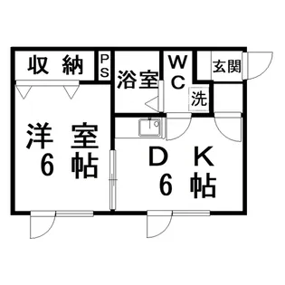 アルファハイツ【2階】の間取り